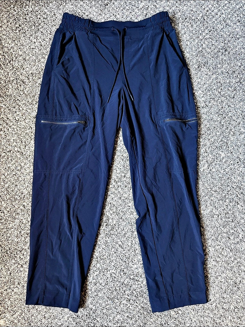 Athleta Endless High Rise Pant Women's Track Pants Blue Medium